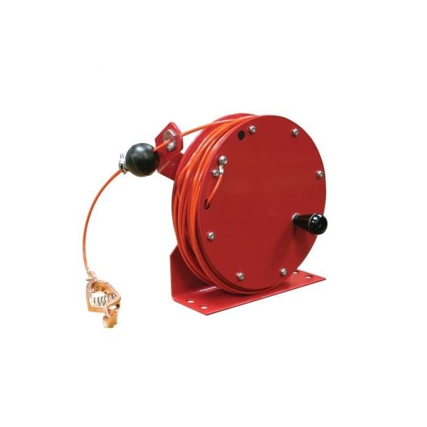 Grounding W/Nyln Cable, Hand Crank, 100Ft